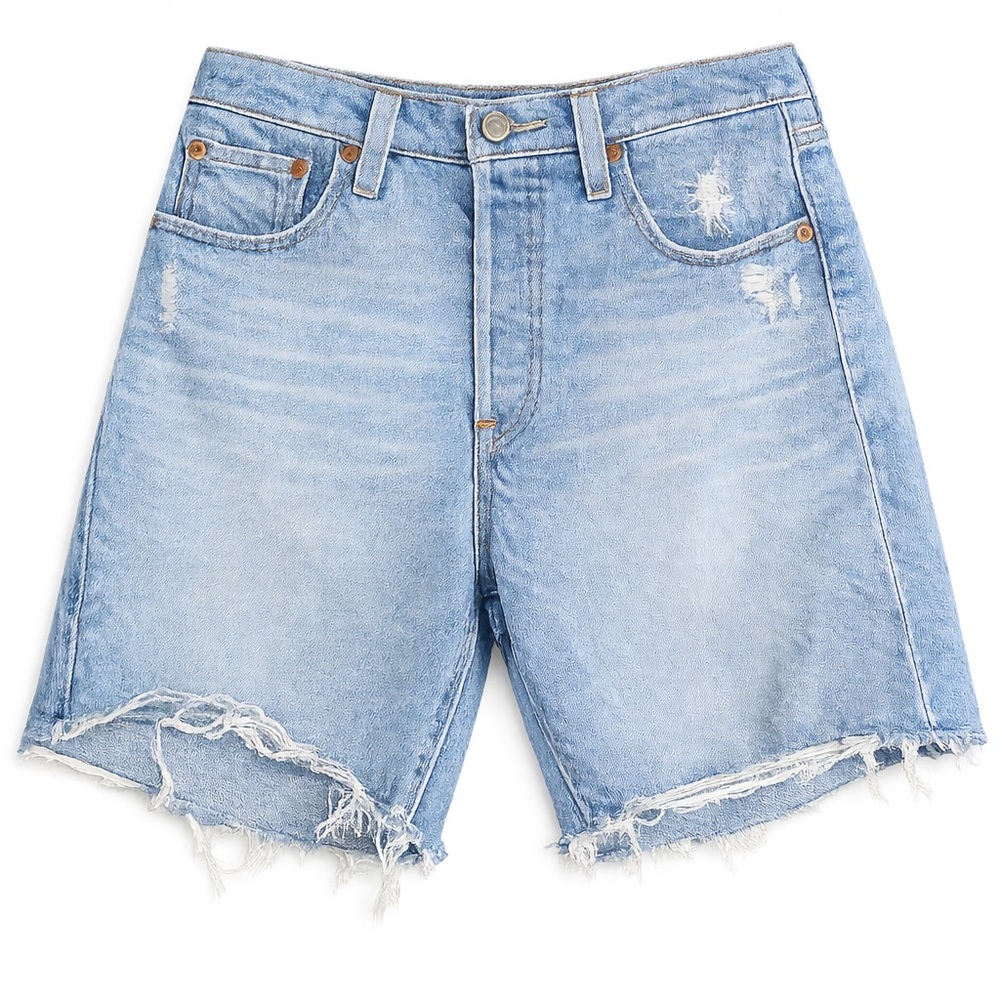 Levi’s 501 High Waist Cutoff Jean Shorts – Size 25